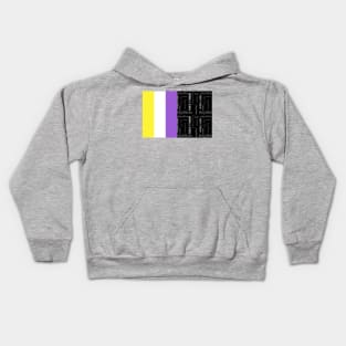 Nonbinary, They/Them Pronouns - Identity Pride Kids Hoodie